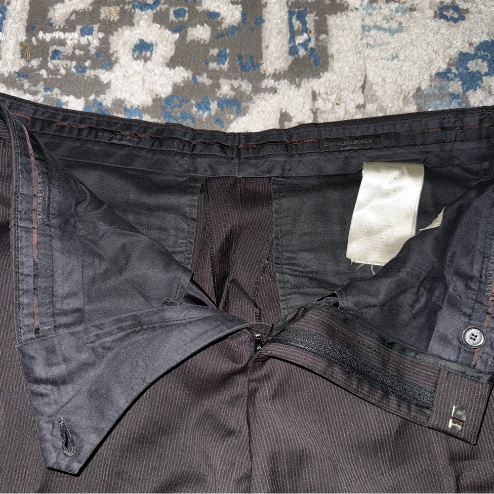 Burberry Men's Black Dress Pants - Picture 3 of 7